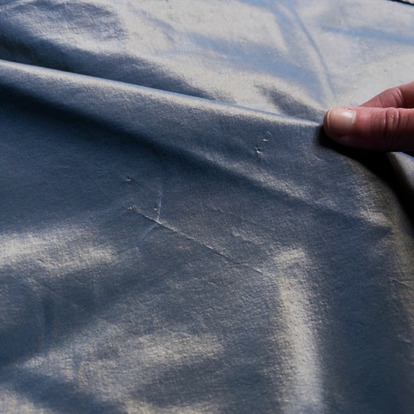 Vintage Silk Princess Skirt, Floor Length Formal Dupioni Silk Skirt, Metallic - Picture 8 of 9